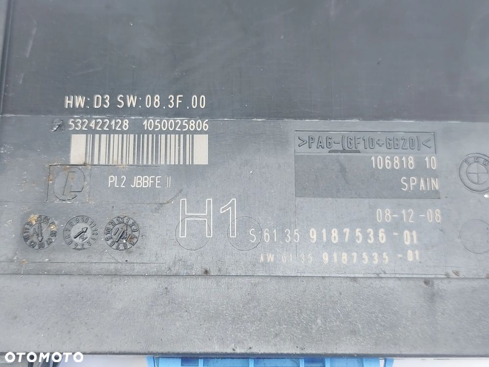 MODUL KOMFORTU STEROWNIK BMW E87 E90 E91 SLASK WYSYLKA - 2