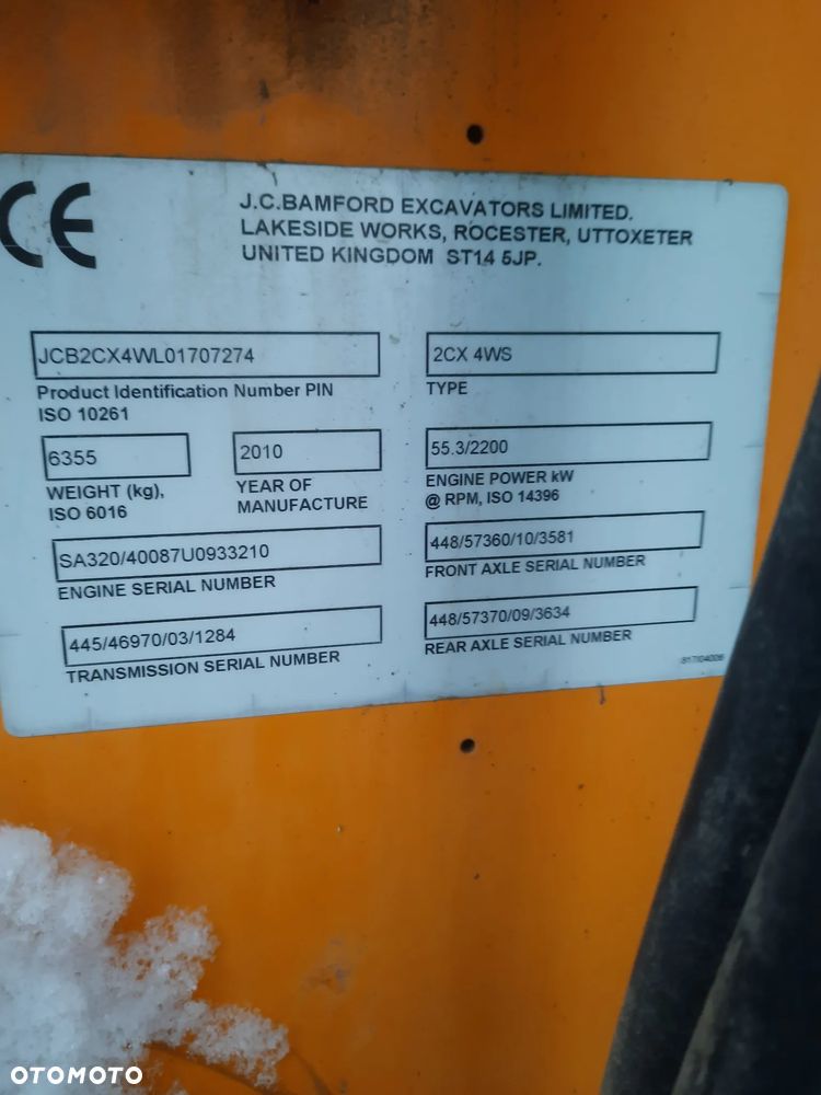 JCB 2CX 4WS - 2