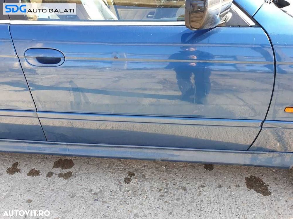 Usa Usi Portiera Portiere Dreapta Fata Dezechipata BMW Seria 5 E39 1995 - 2003 Culoare 364 Topasblau - 1