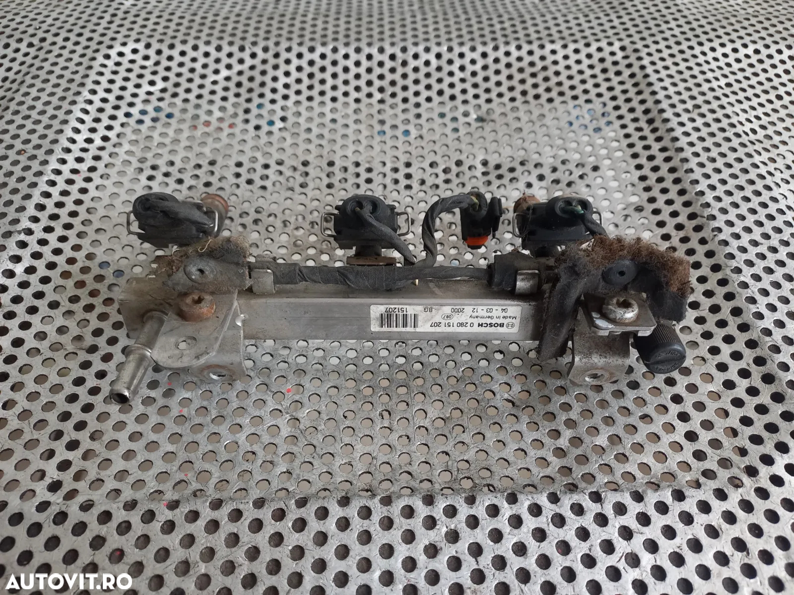 Rampa Injectie Injectoare Injector Opel Corsa C Agila 1.0 Benzina Z10XEP - Dezmembrari Arad - 5