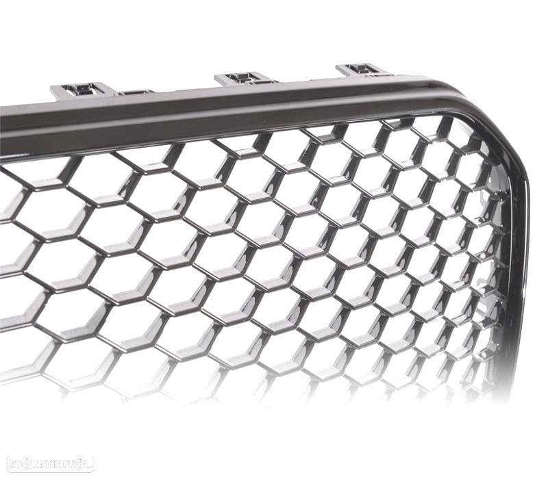 GRELHA FRONTAL AUDI A5 12-16 PRETO LOOK RS5 - 4