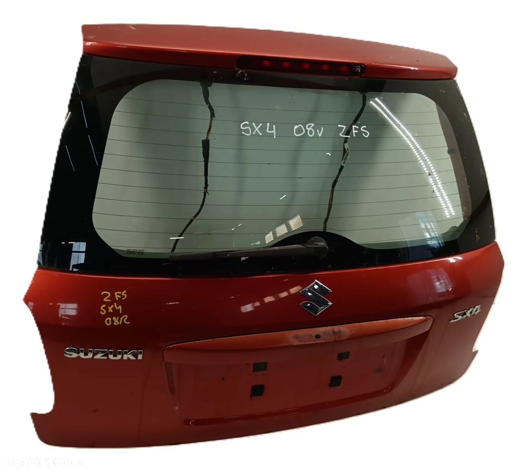 KLAPA BAGAŻNIKA TYLNA SUZUKI SX4 06-14 zfs - 4
