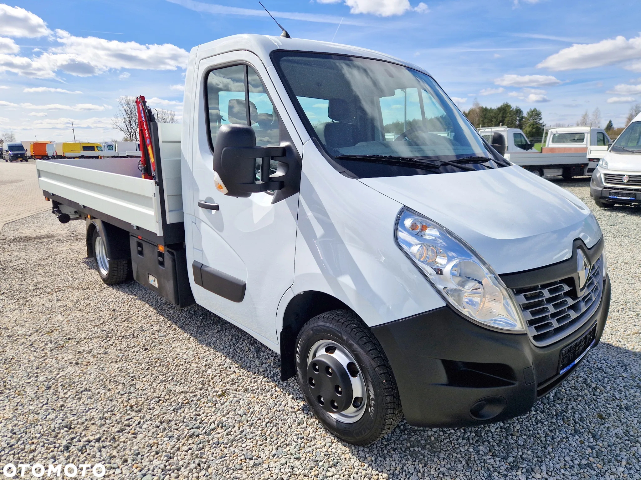 Renault MASTER 2,3 DCI 165 KONNA SKRZYNIA 4,1M HDS HMF 830 KG KLIMA BLIŻNIAKI DO 3,5T 157T/KM PRZEBIEGU GWARANCJA - 8