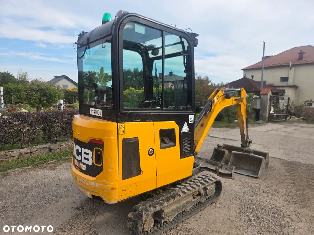 JCB 16C podwozie rozszerzane  minikoparka - 2