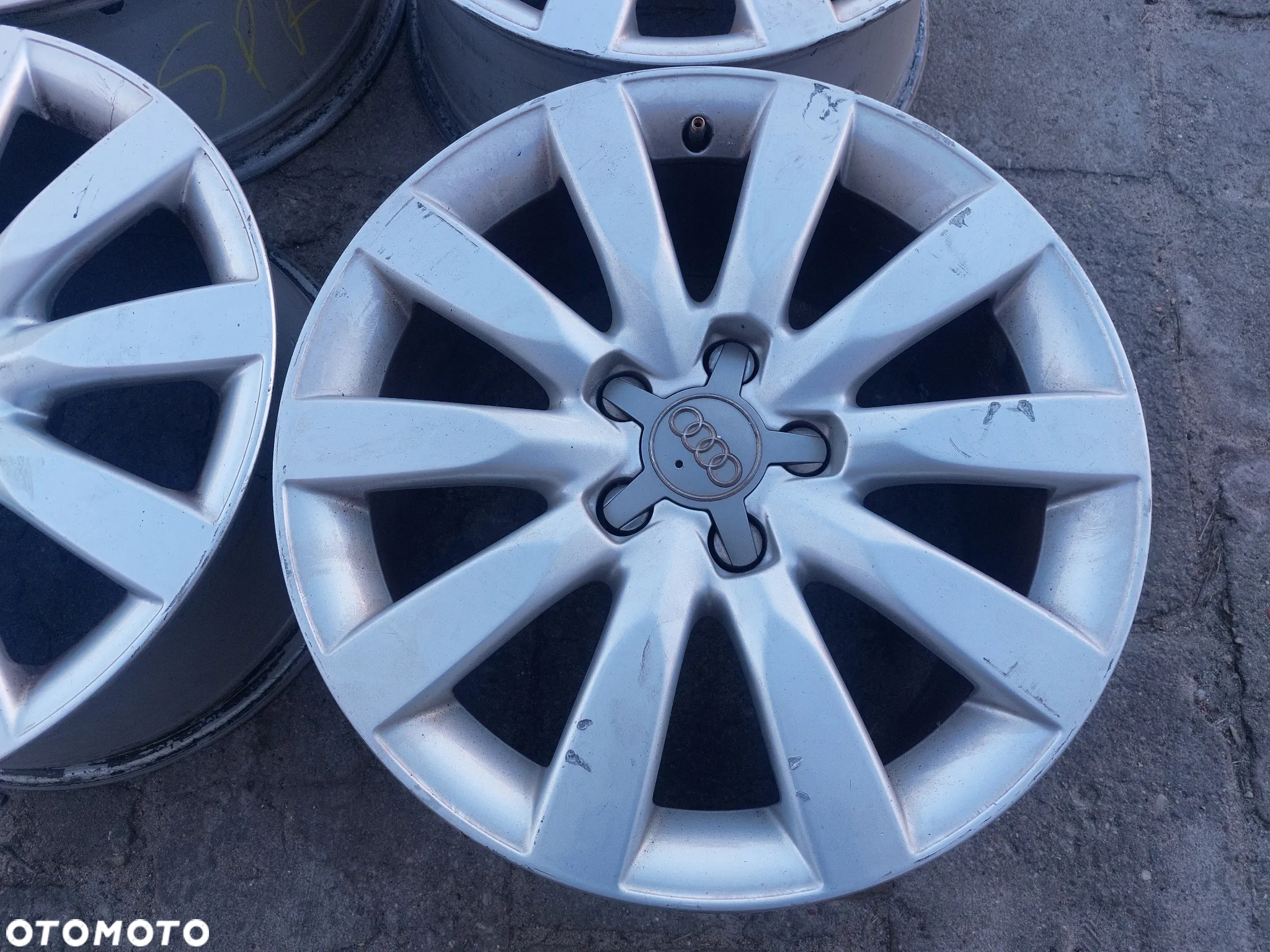 AUDI A4 B8 FELGI ALUMINIOWE R17 8J ET47 5X112 ORYGINAŁ PROSTE! 8K0601025C - 3