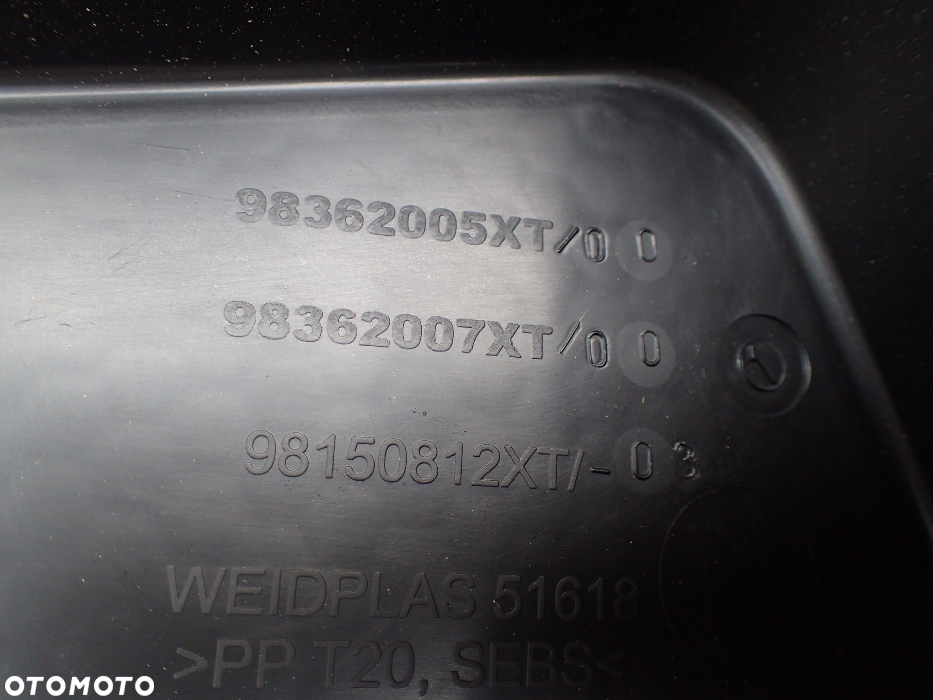 PEUGEOT 3008 II PODSZYBIE KOMPLET 98362005XT RADOM - 3