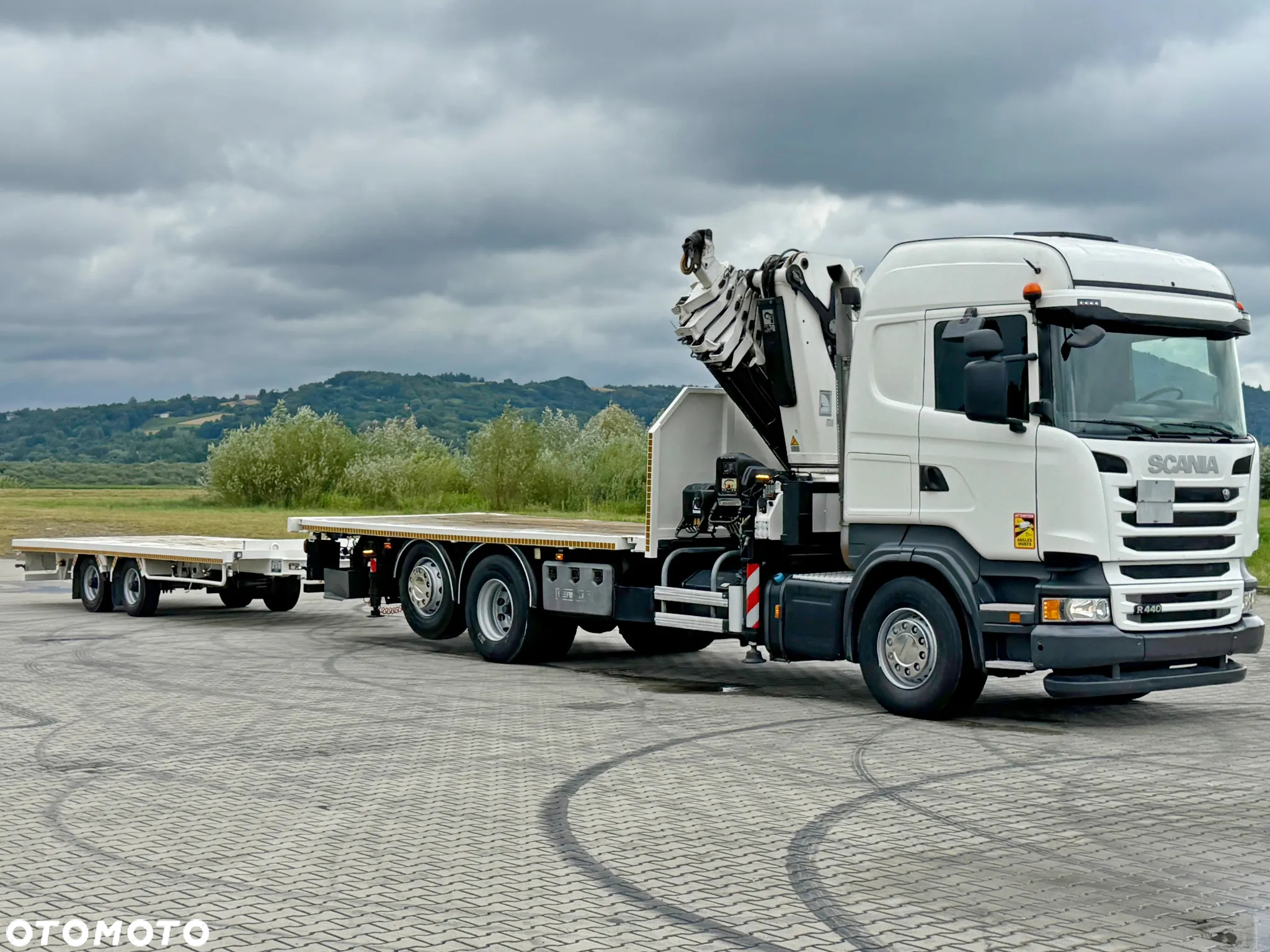 Scania R 440 * HIAB 422 E-6 HIPRO/PILOT+PRZYCZEPA / 6x4 - 3