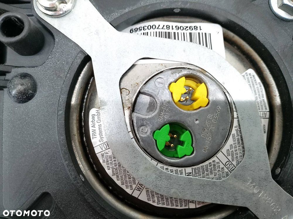 PODUSZKA KIEROWCY, AIRBAG CITROEN JUMPER II 07854862450 30377954E - 4
