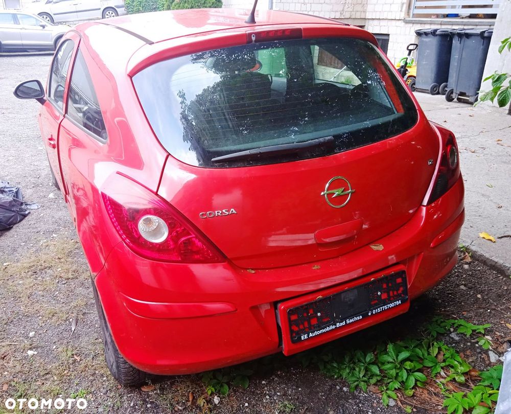 Na części Opel Corsa D 3D Z547 Z12XEP maska zderzak drzwi klapa szyba fotel kanapa lusterko lampa - 9