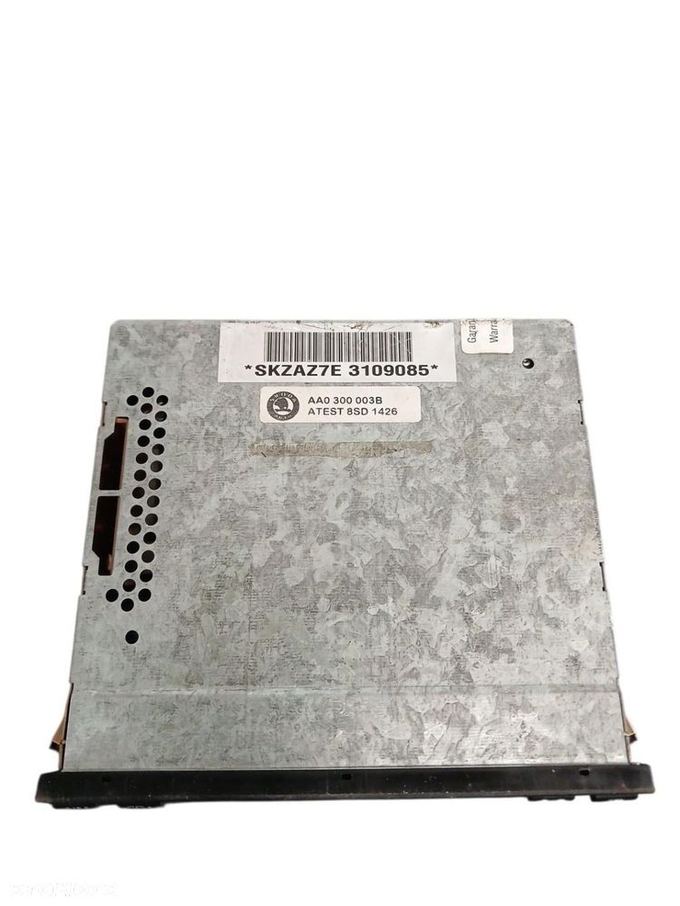 RADIO CD SKODA SUPERB I AA0300003B BEZ KODU - 2