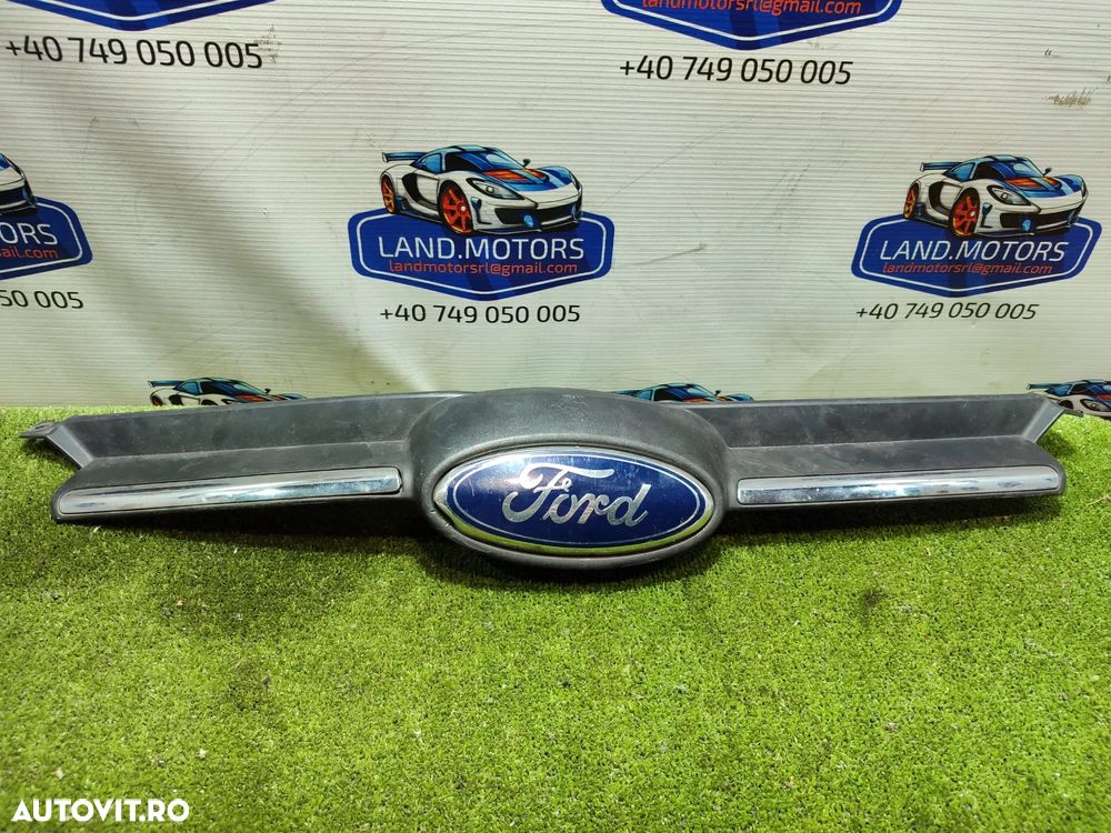 GRILA ORNAMENT BARA FATA FORD FOCUS MK3 BERLINA 1.6 DIESEL 2012 COD OEM BM51-BA133-B / 2011-2015 - 1