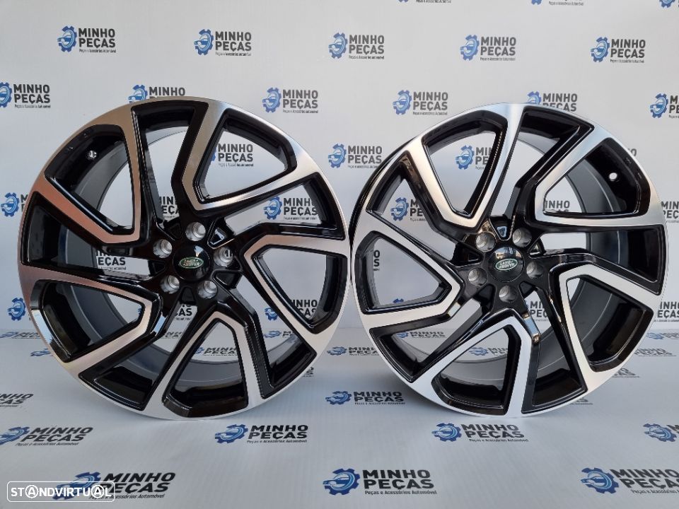 Jantes Range Rover Sport em 20 Black Polish - 1