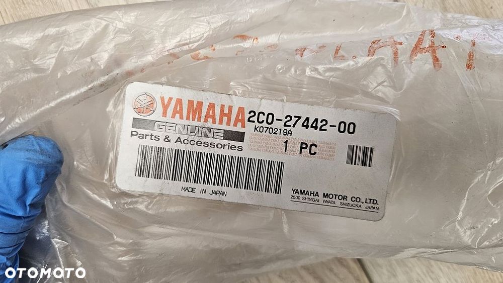 Oryginalny set lewy kierowcy Yamaha R6 RJ11 / RJ15  2C0-27442-00 - 6