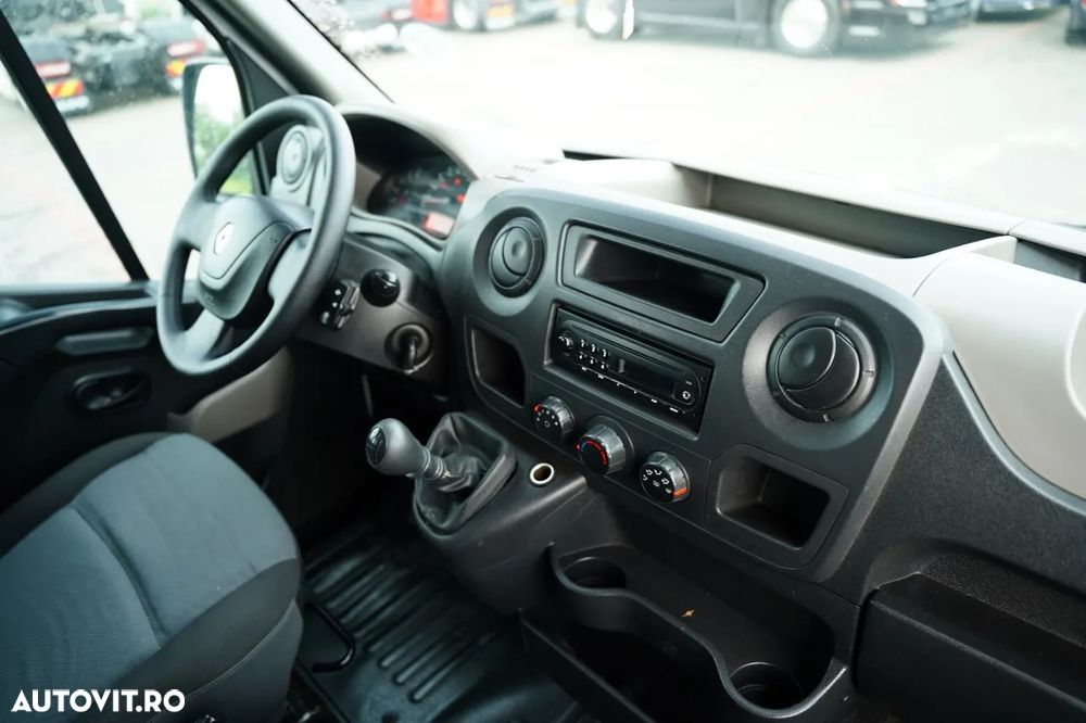 Renault MASTER / DCI 150 / BASCULATOR / CAMION CU TRACȚIE MIXĂ 7 LOCURI / MANUAL / DOUĂ RULOURI - 33