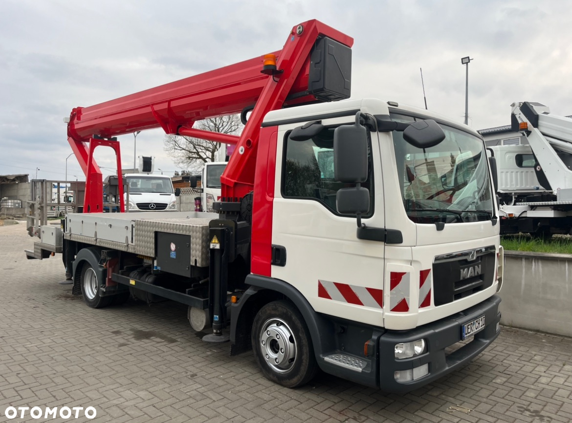 MAN Podnośnik Koszowy Zwyżka Ruthmann T330 33 Metry DmC 7500KG! 21 M w bok! UDT! Jak Wumag GsR Multitel - 2