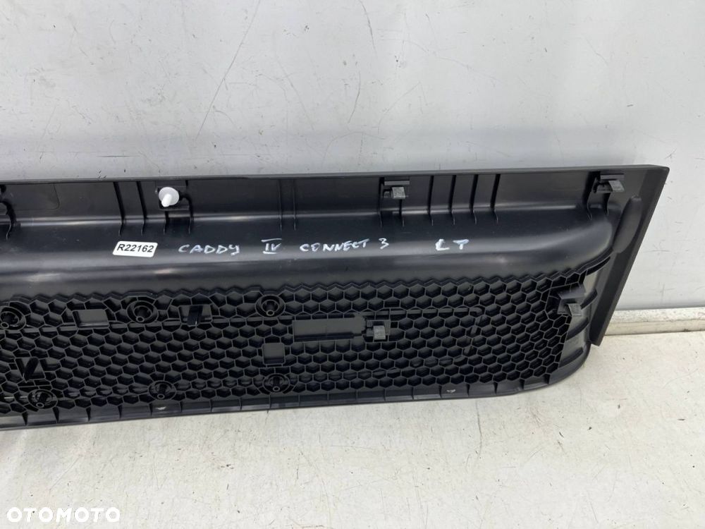 Nakładka progu drzwi VW Caddy 4 IV Cargo Connect MK3 Cargo 20r.- NOWA lewa tylna stopień listwa próg - 8
