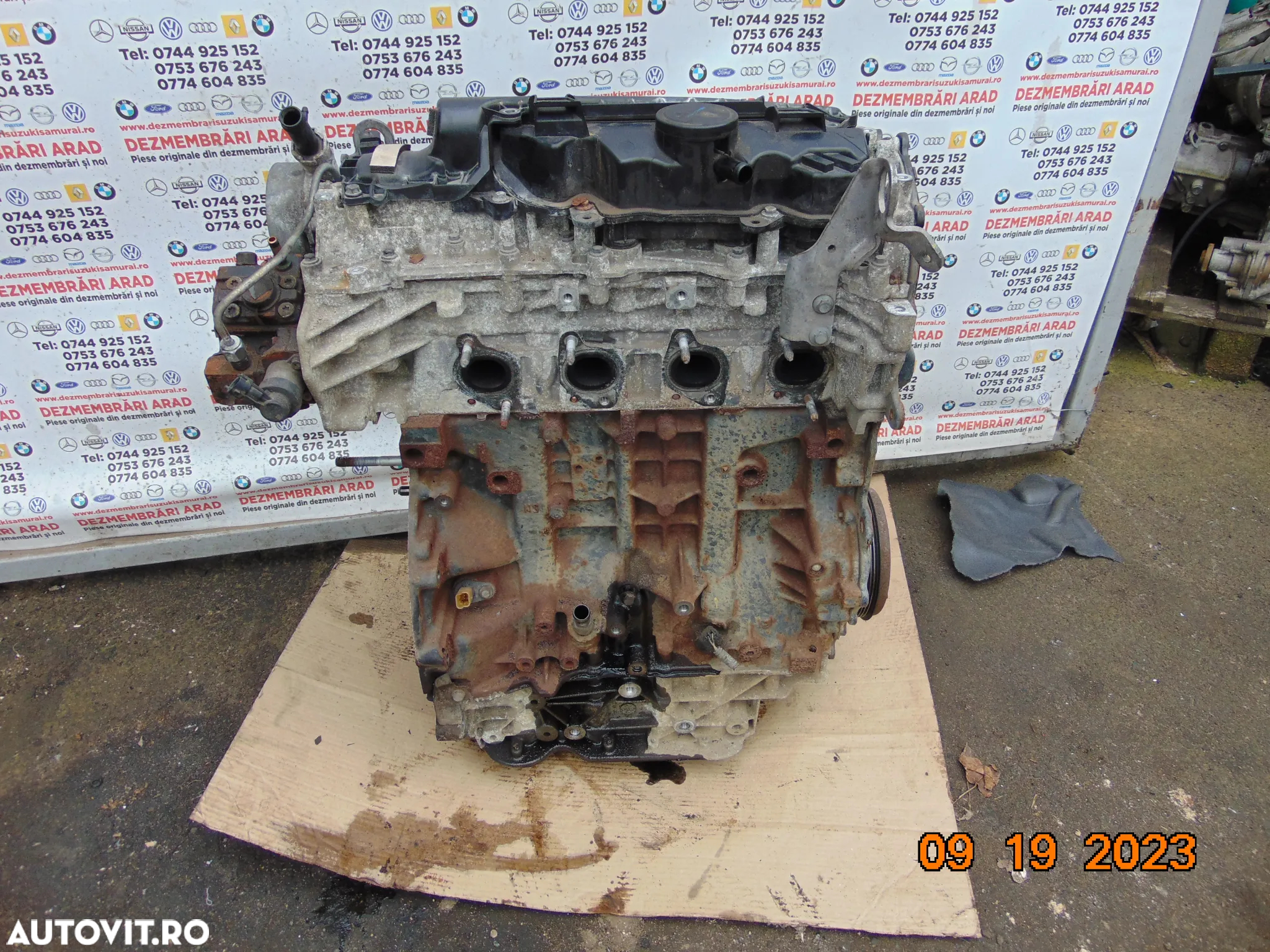 Motor Renault Master 2.3 euro 5 cod m9tb870 Opel Movano mascott 2.3 euro 5 - 6