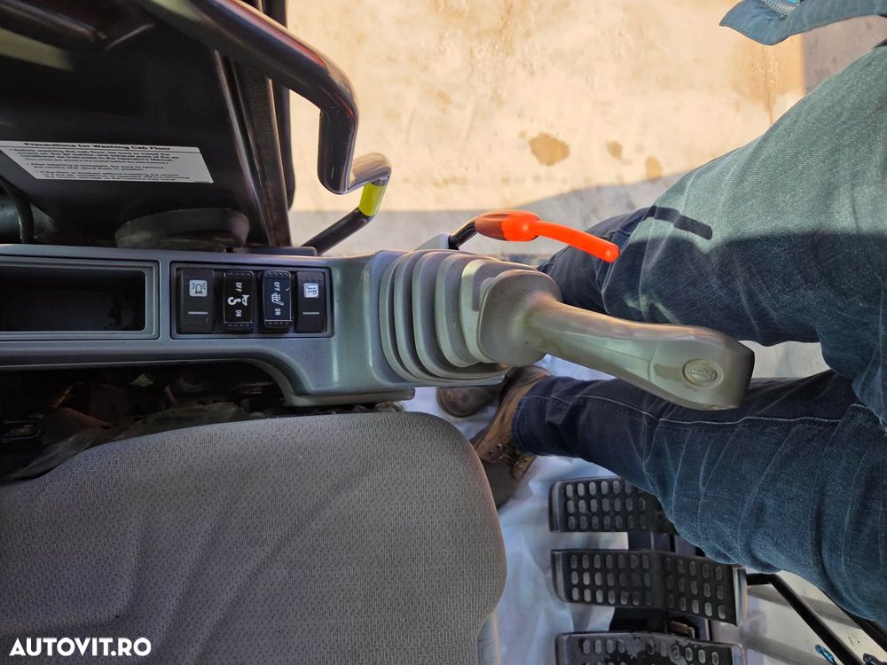Hitachi ZX85, 8.5t,, 2021, 2.429h, lama,  CUPLA RAPIDA HIDRAULICA+ 3 CUPE NOI, instalatie picon, a doua inst. hidraulica, SENILE CAUCIUC NOI, protectie cabina, posibilitate leasing 4 ani-PROMOTIE 59.900 EUR+TVA - 19