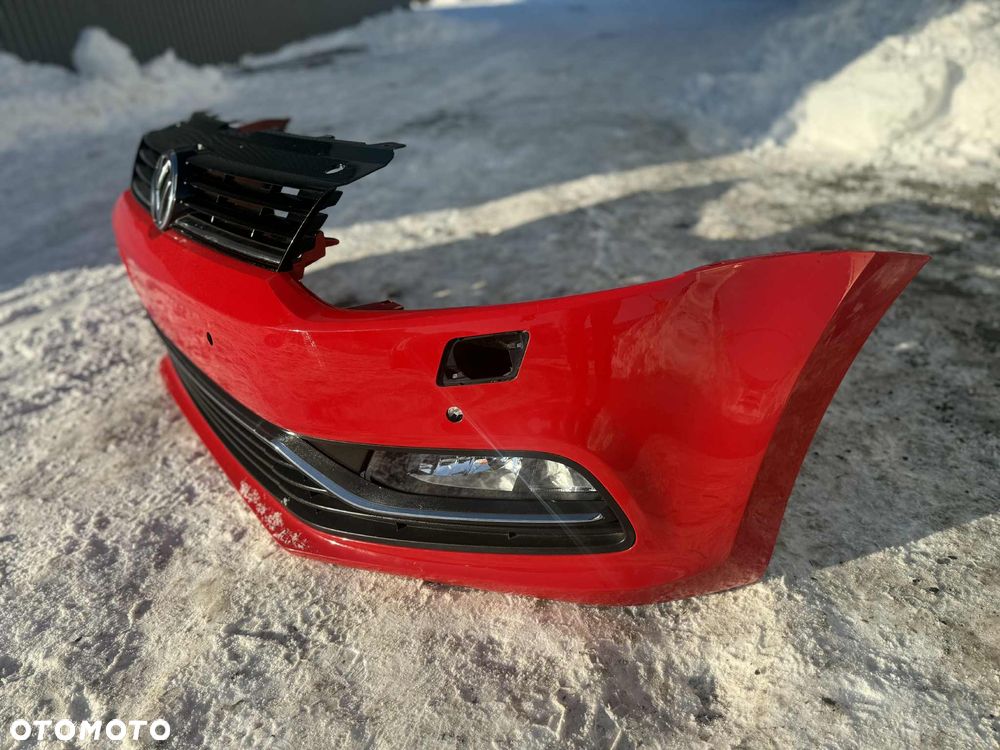 Vw Polo 6R Lift 6C Zderzak Przód Przedni Sprysk. PDC. LP3G 14-17 - 12