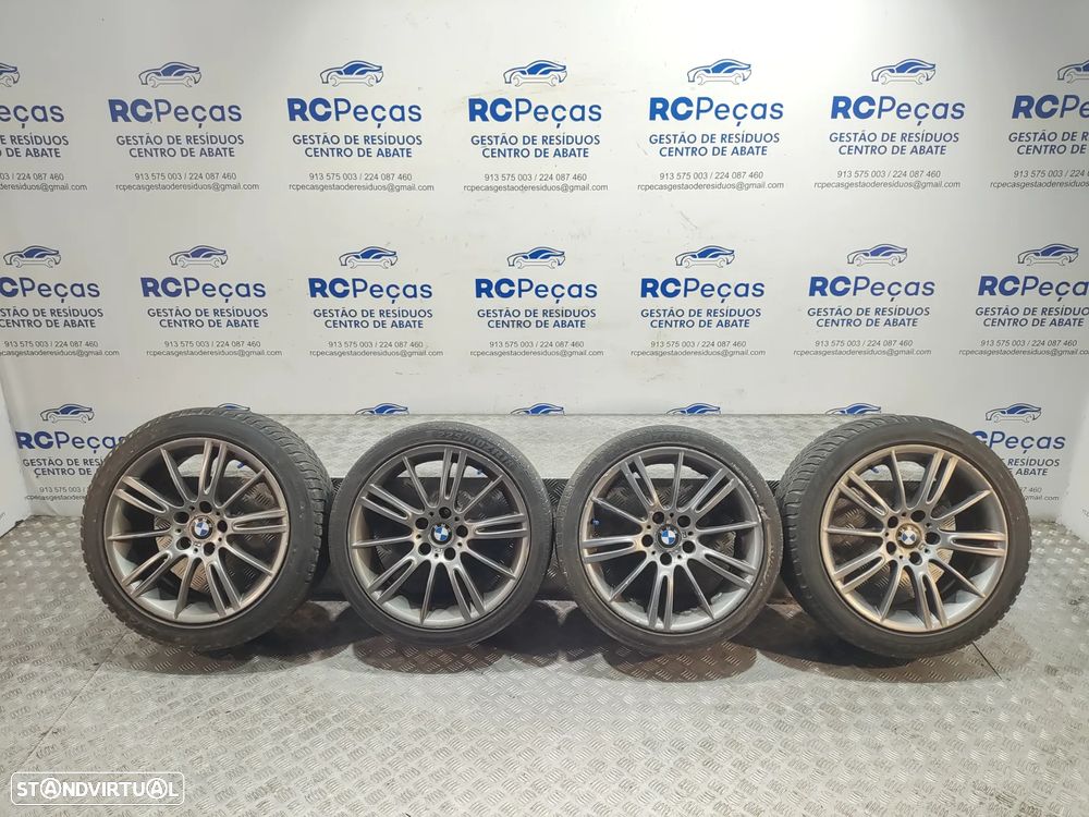 Conjunto Jantes 18 originais BMW Serie 3 E90 Pack M Style M193 Ferric Grey 8J 8,5J ET34 ET37 5x120 - 14