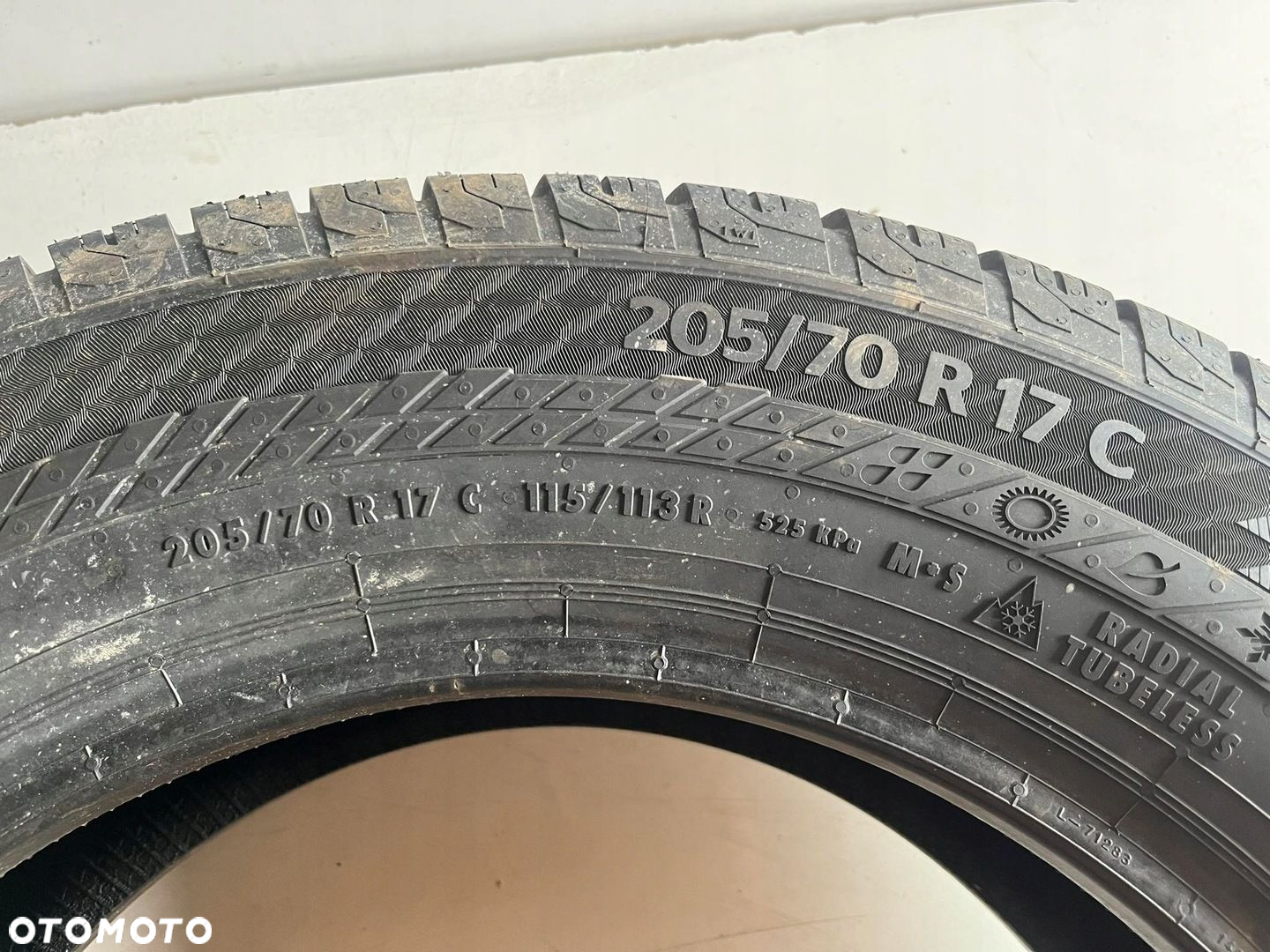 OPONA CAŁOROCZNA WIELOSEZON CONTINENTAL VANCONTACT 4SEASON 205/70/17C 2022R - 6