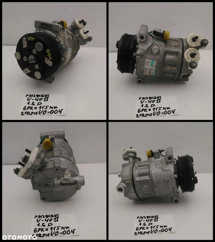 FORD VOLVO FO-047 -> VO-001 -> SPRĘŻARKA KOMPRESOR KLIMATYZACJI AUKCJA (3/3) - 6
