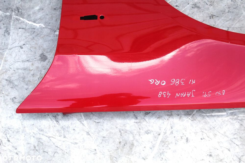 BŁOTNIK PRZÓD LEWY BMW E90 E91 438 JAPANROT - 6