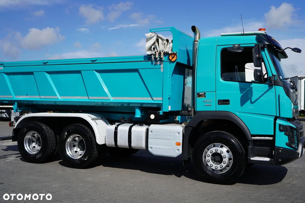 Volvo / FMX / 410 / E 6 / WYWROTKA / 6 X 4 / HYDROBURTA / OŚ PODNOSZONA - 35