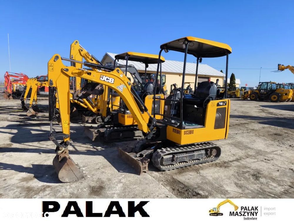 JCB Mini koparka JCB 16C-1  , 2022 rok   OTWARTA - 2