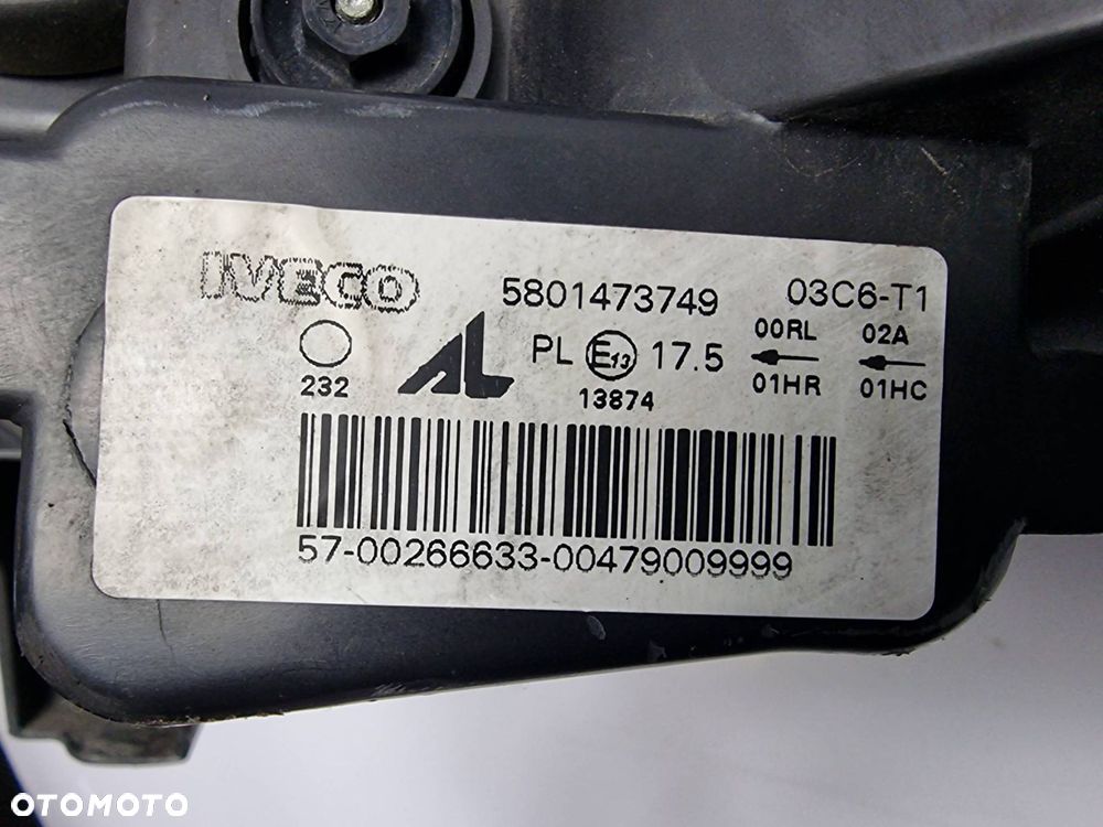 LAMPA PRAWA PRZÓD IVECO DAILY 35S17 5801473749 - 8