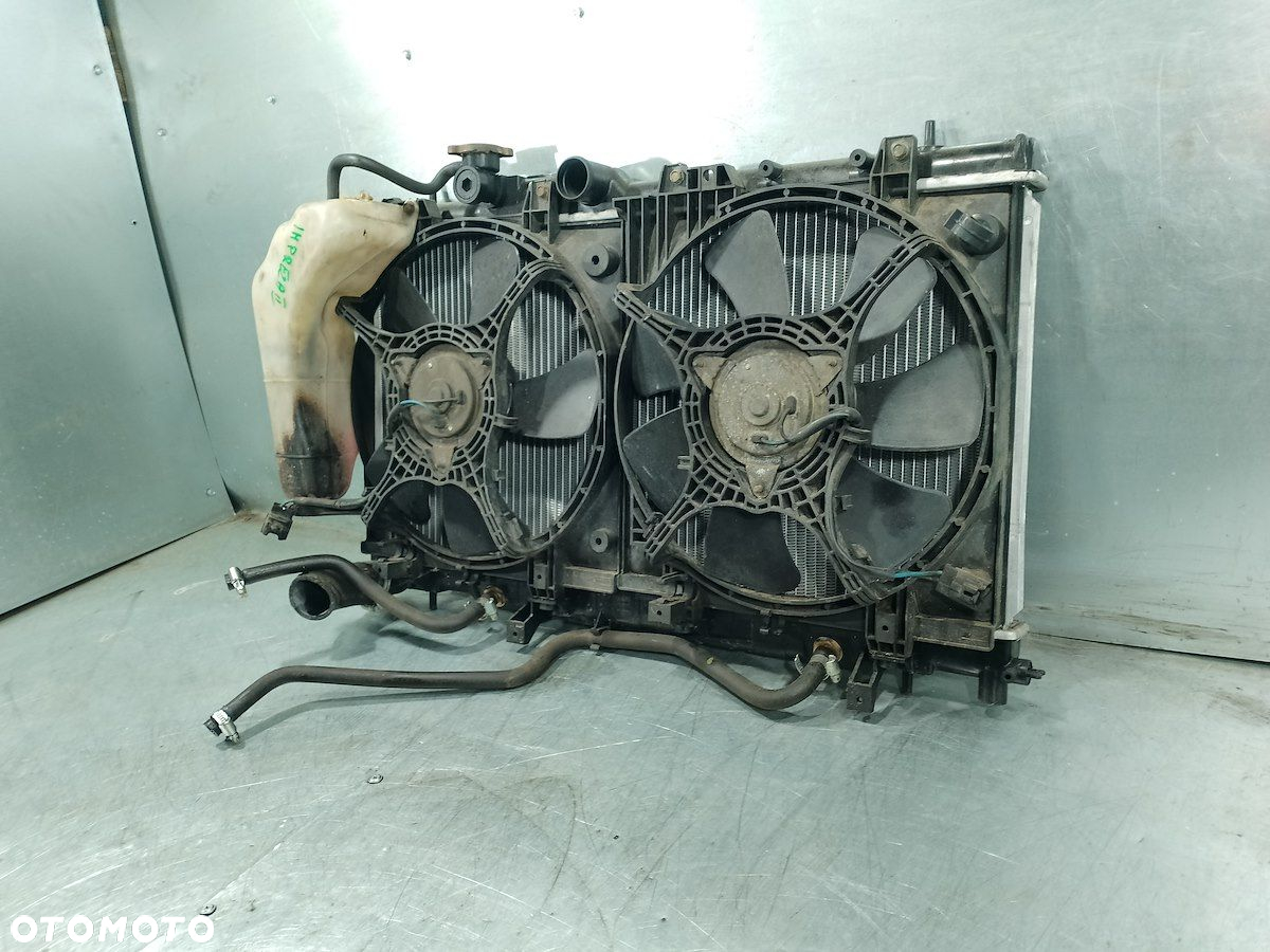 CHŁODNICA WODY Z WENTYLATOREM SUBARU IMPREZA II ( 00-07 ) 2002026 2.0 16V - 7