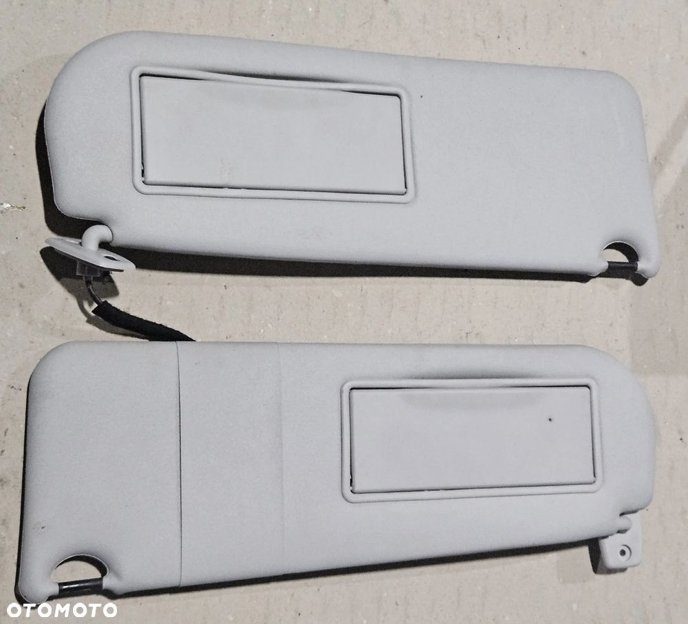 Peugeot 807 Citroen C8 osłona przeciwsłoneczna prawa lewa słonecznik - 1