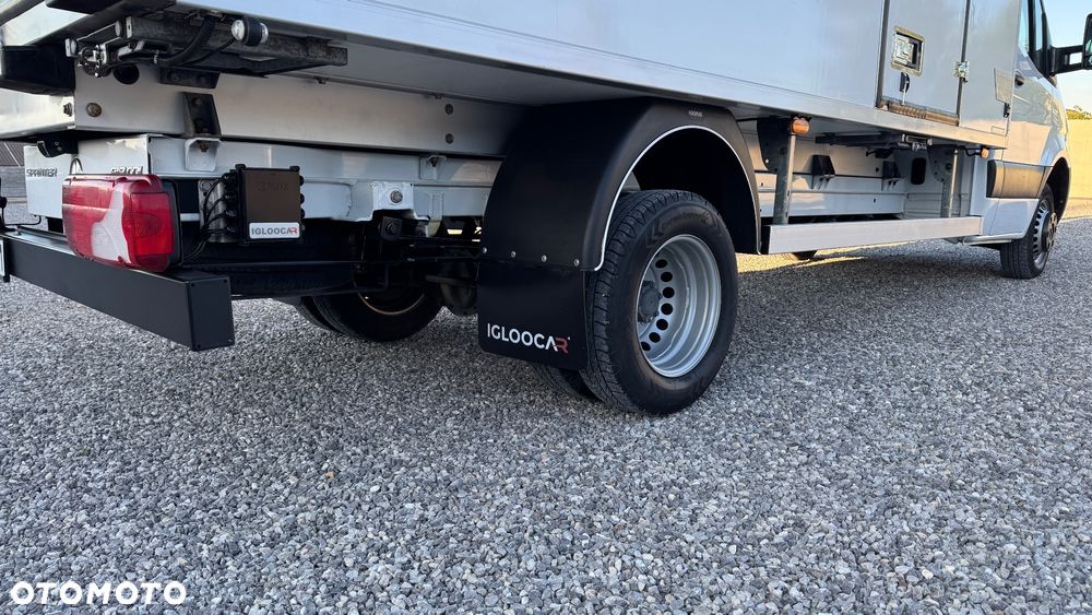 Mercedes-Benz Sprinter Salon Polska, 2.0 silnik, kontener chłodnia! Koła bliźniacze, JAK NOWY! - 14