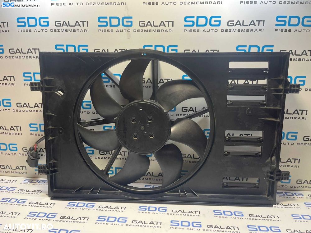Ventilator Electroventilator Volkswagen Golf 7 1.6 TDI CLHA CLHB CRKB CXXB 2013 - 2017 Cod 5Q0959455AG 5Q0121203BB 5Q0121205C 5Q0121207J [2384] - 7