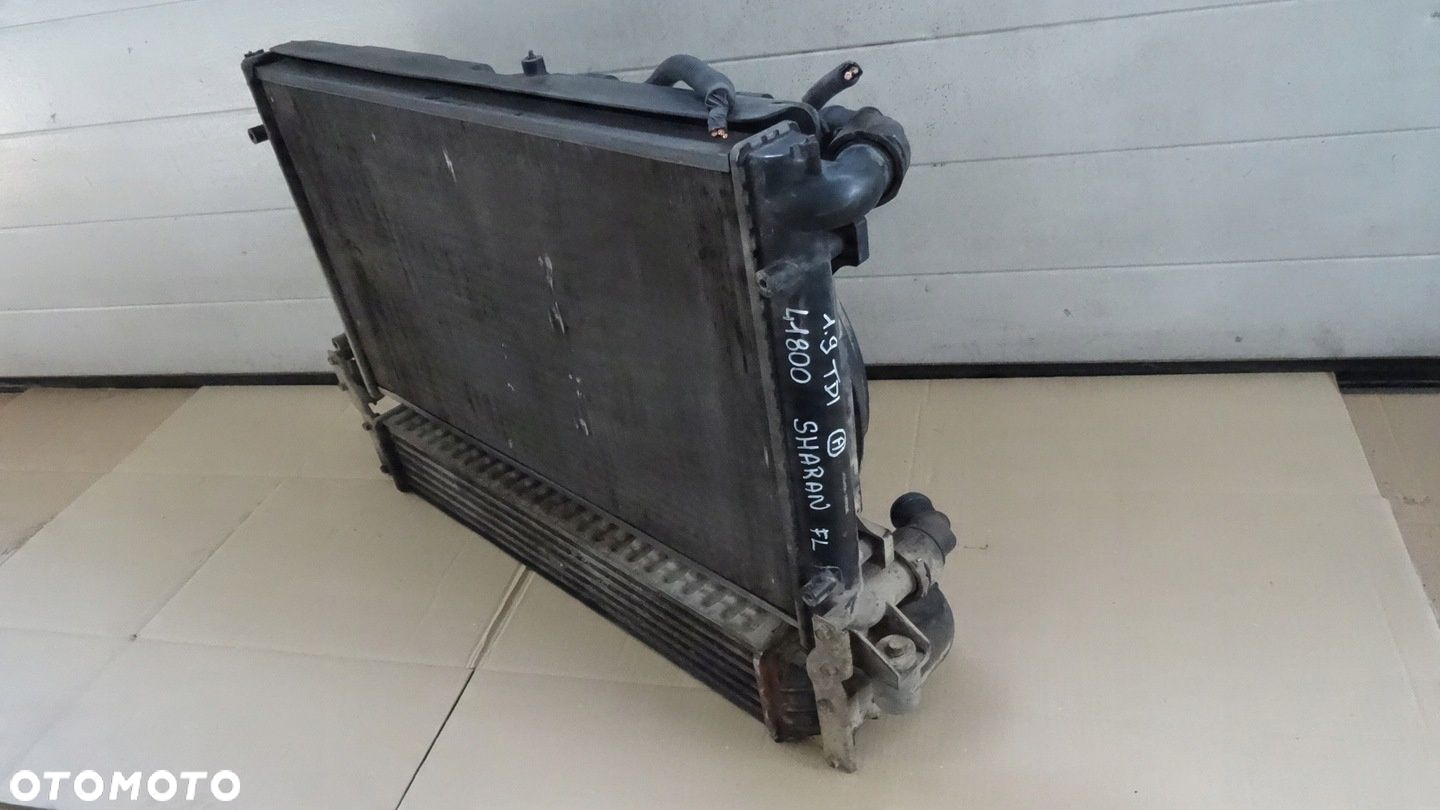 SHARAN LIFT CHŁODNICA WODY WENTYLATOR INTERCOOLER - 4