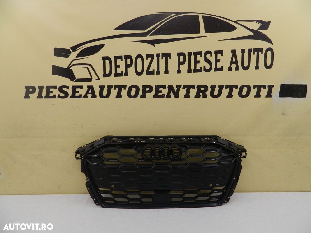 Grila radiator Audi A3 8Y S-Line, 2020, 2021, 2022, 2023, 2024, cod origine 8Y0853651C. - 2