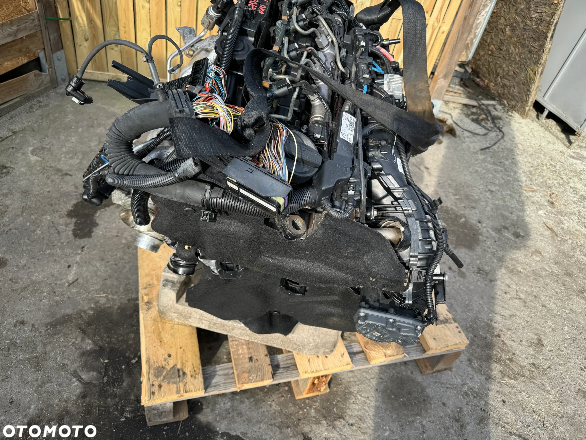 silnik b47d20a 2.0d bmw f10 kompletny 190km euro 6 104 tyskm - 7
