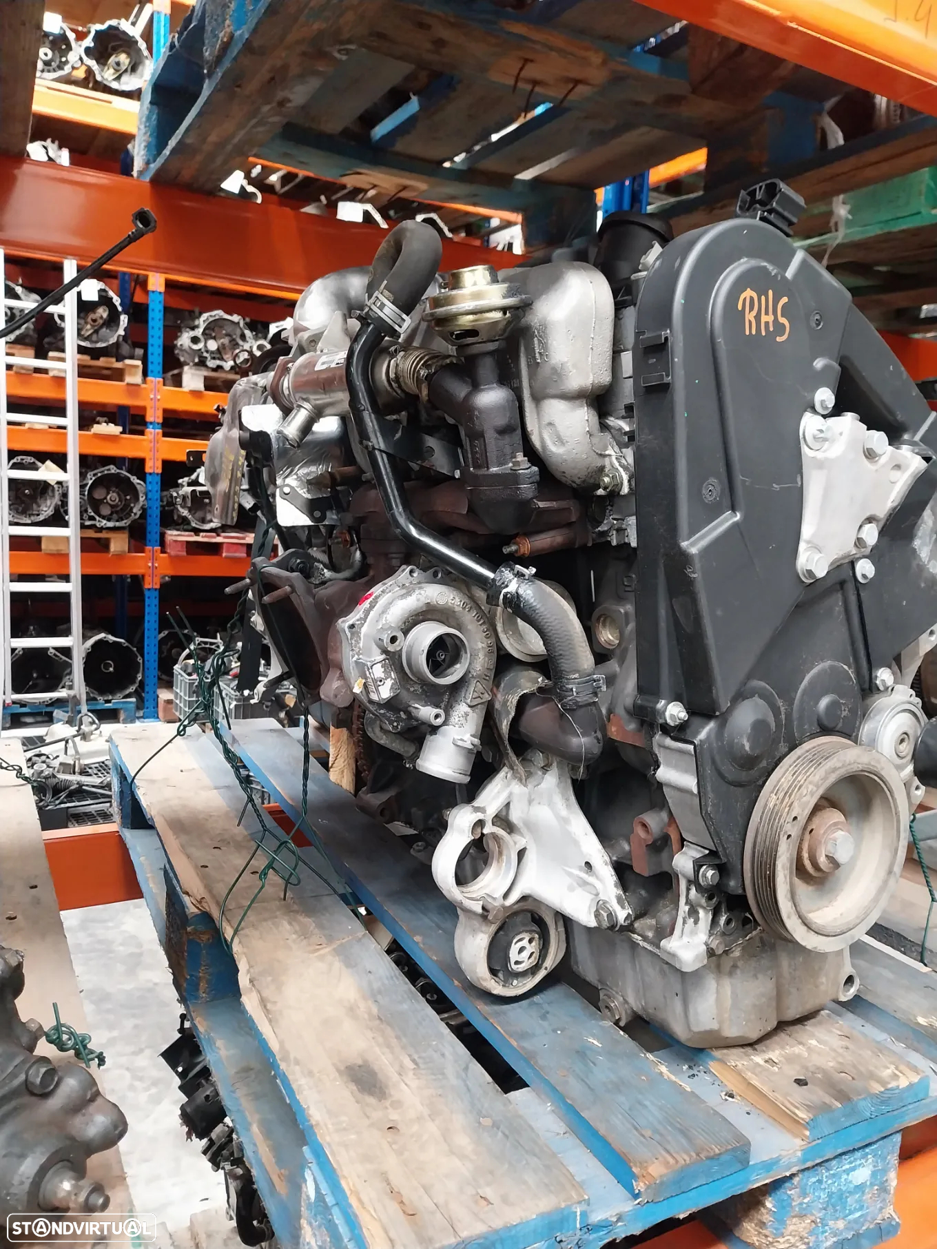 Motor PSA Peugeot 307 2.0HDI REF: RHS - 2