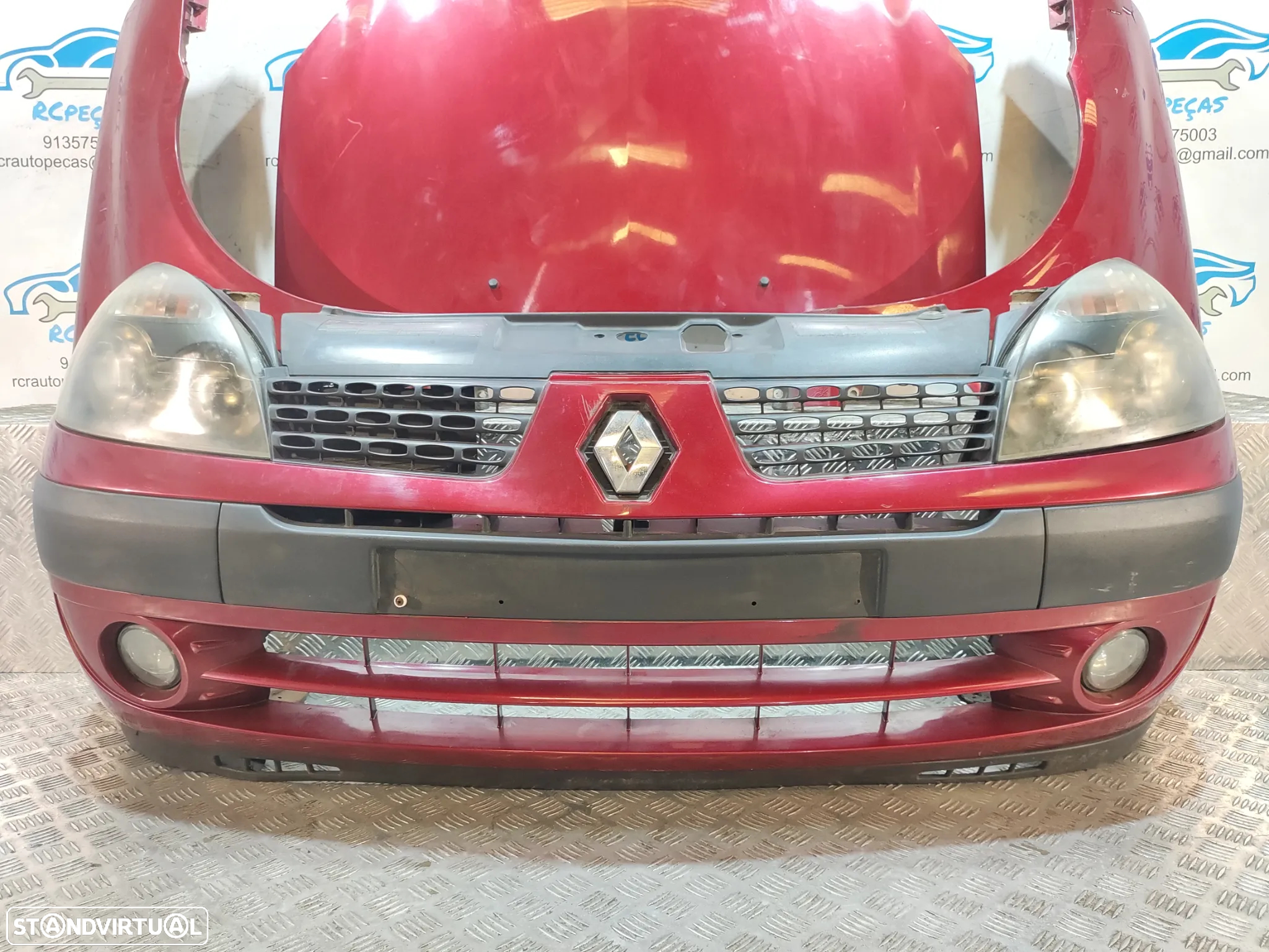 Frente Completa Renault Clio mk2 Facelift Fase 2 2001 a 2003 - 4