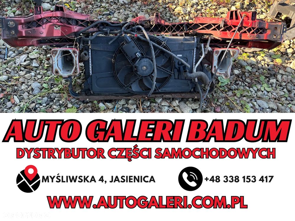 FORD FOCUS MK2 LIFT 2008- PAS PRZEDNI Z BELKĄ WENTYLATOR OE 3M51-8B041-AU - 5
