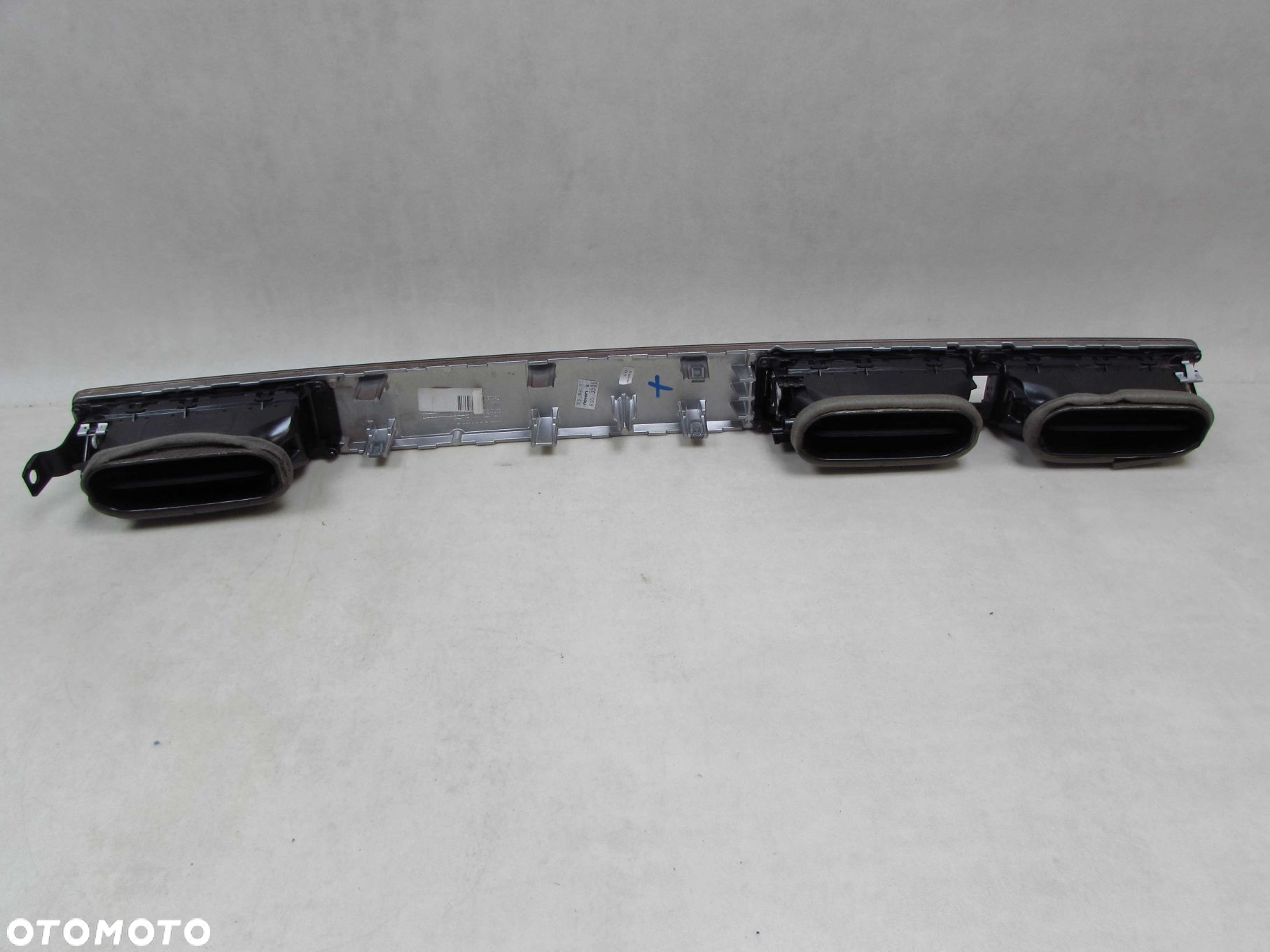 VOLVO S80 II V70 III XC70 06-16 KRATKA NAWIEWU SRODKOWA 30643315 DEKOR DREWNO DESKI KONSOLI UK - 8