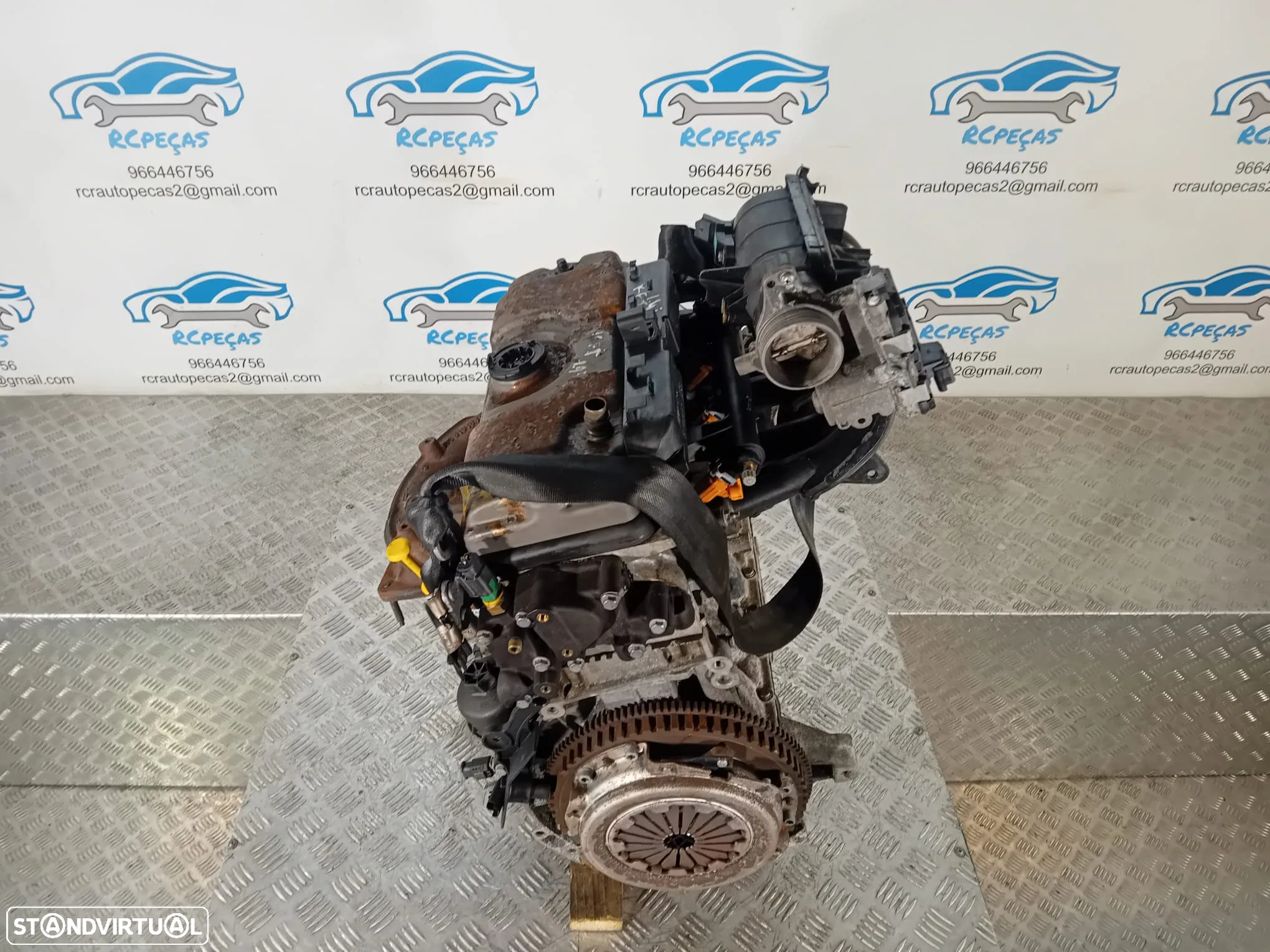 .Motor Completo Peugeot 207 1.4i 75cv 8v KFT TU3A - 9