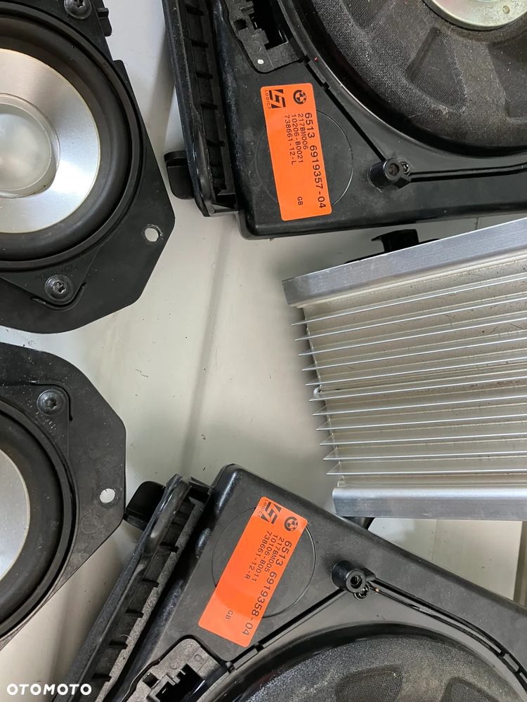 Zestaw nagłośnienia LOGIC7 BMW E61 głośniki wzmacniacz L7 - 4