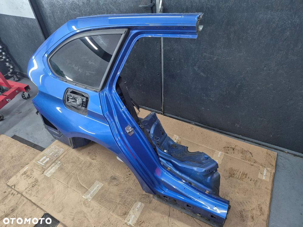 BMW 3 F31 ĆWIARTKA PRAWA TYLNA BŁOTNIK PRAWY TYŁ SŁUPEK POSZYCIE NADKOLE B45 ESTORIL BLUE NIEBIESKA - 5