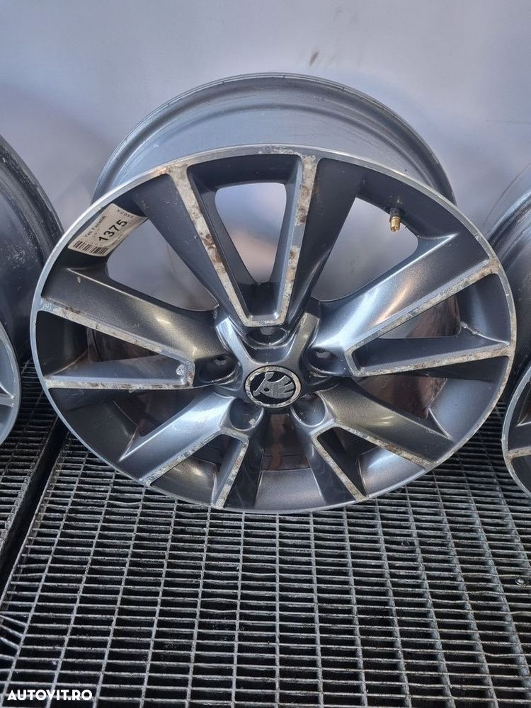 Jante aliaj Skoda Yeti Facelift 2013 - 2017 (1375) R17 Et45 5*112 - 4