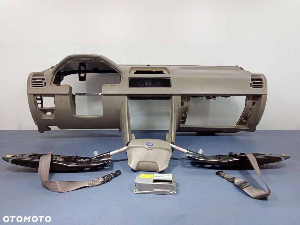 VOLVO XC90 I 02-06 DESKA KONSOLA PODUSZKI PASY EU - 1