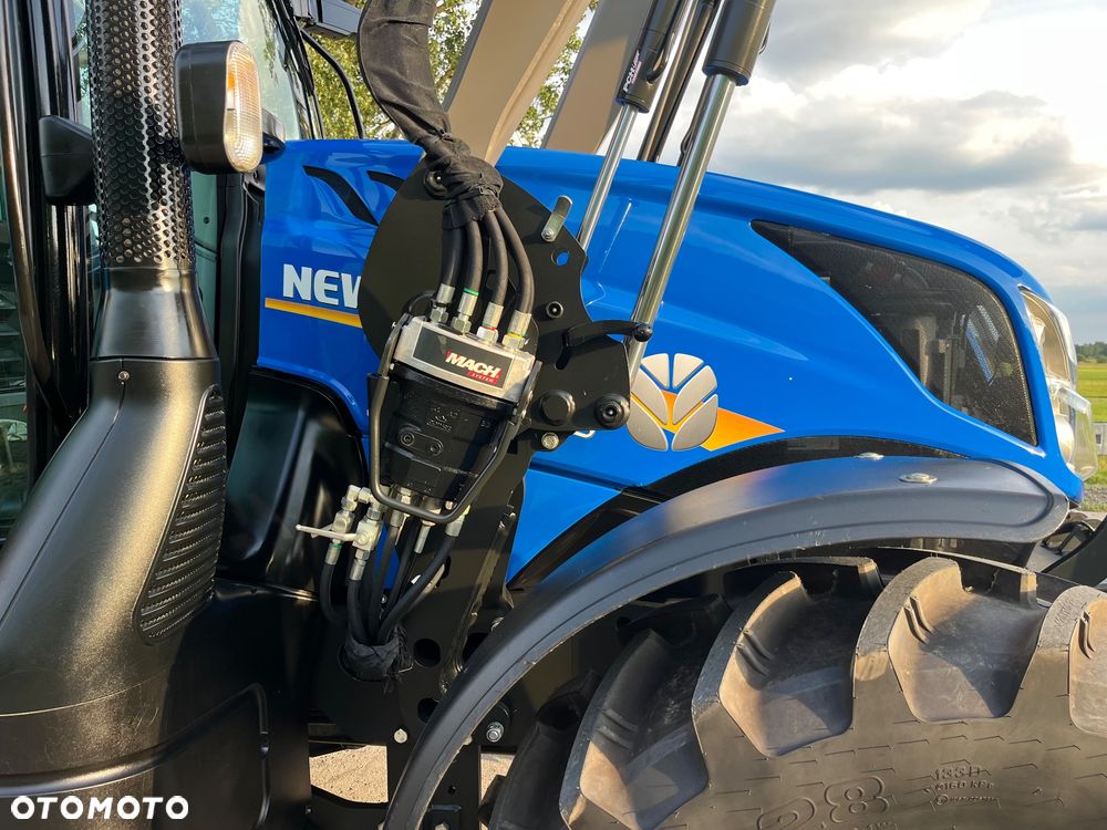 New Holland T6.125s 2019r. //STAN PERFEKCYJNY//ładowacz czołowy MX 412 łyżko krokodyl tur tuz nie t7.165 - 13