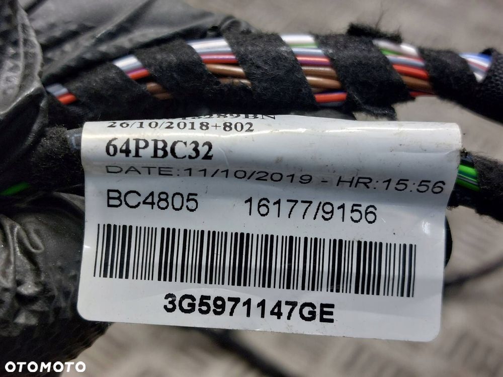 WIĄZKA KLAPY BAGAŻNIKA VOLKSWAGEN PASSAT B8 LIFT 3G5971147GE - 3