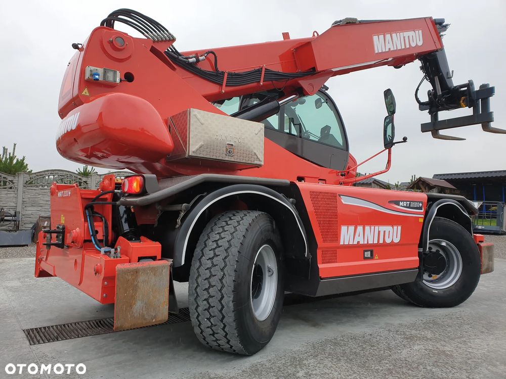 Manitou MRT Roto 2150+Privilege kosz/wciągarka/widły/pilot sprowadzona piękny stan - 32