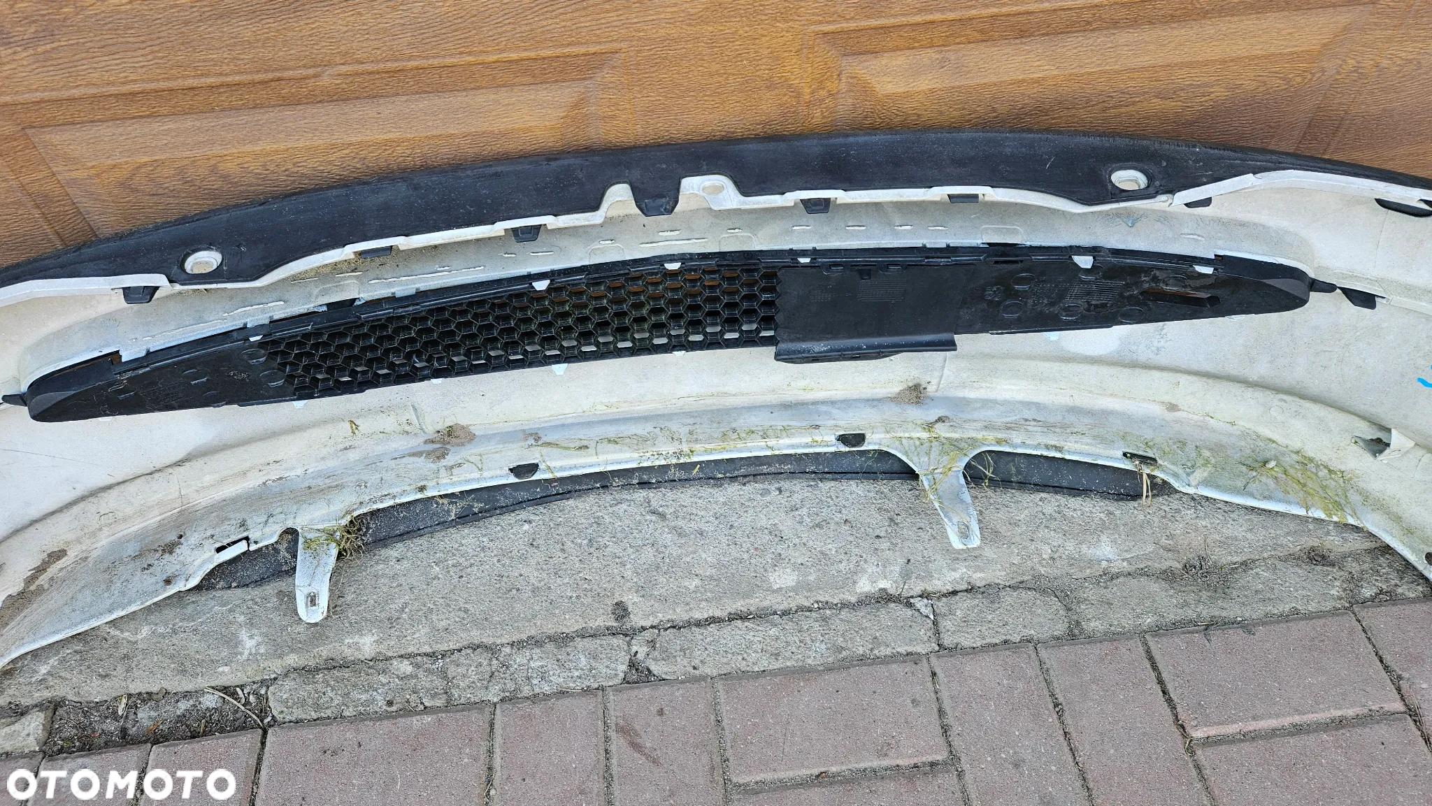 Peugeot 206 2002 2003 Kompletny zderzak przód Zderzak przedni kolor biały EWP EWPA - 10